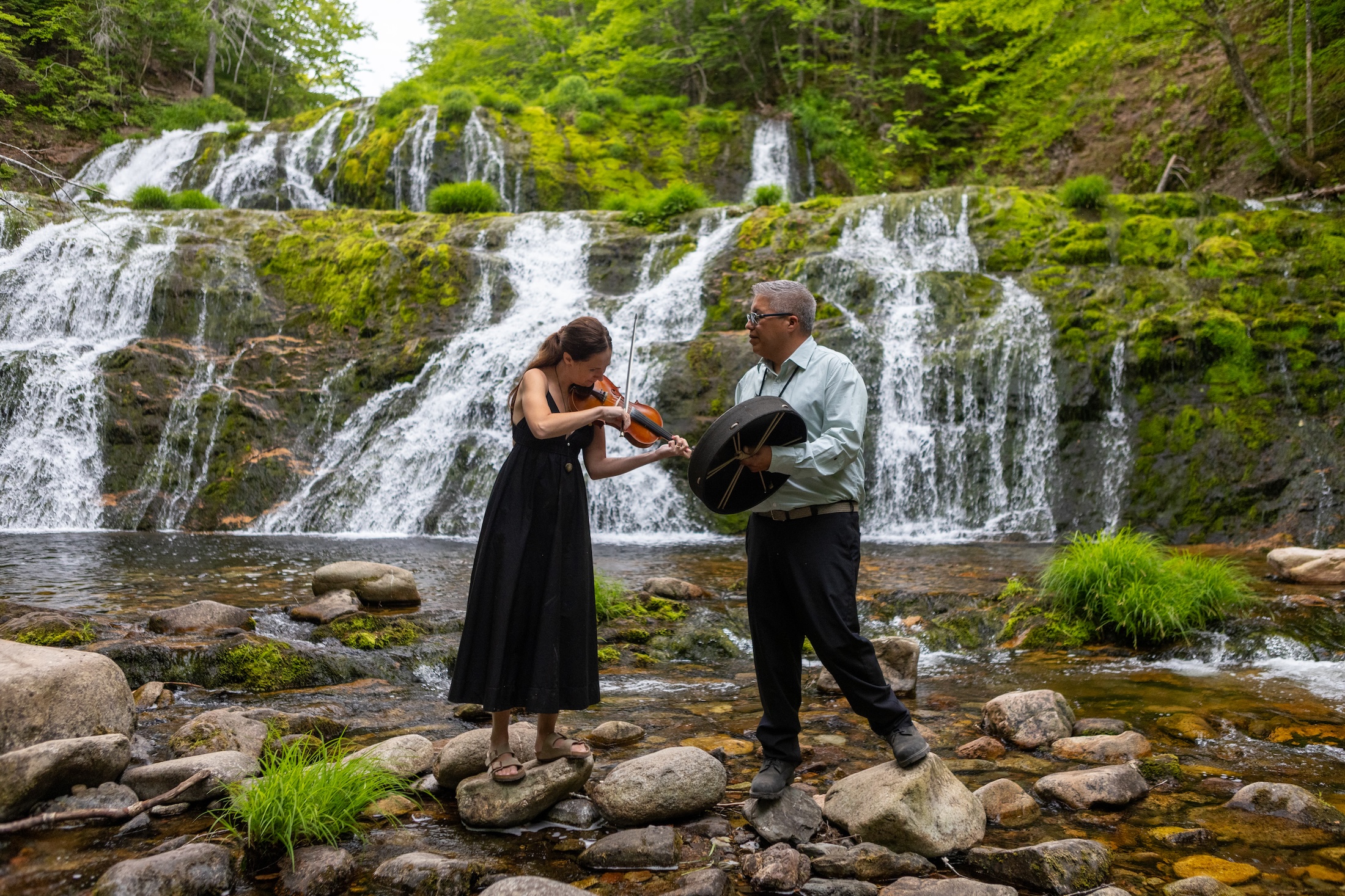 Waterfall Season Concert at Egypt Falls with Rose Morrison and Graham Marshall